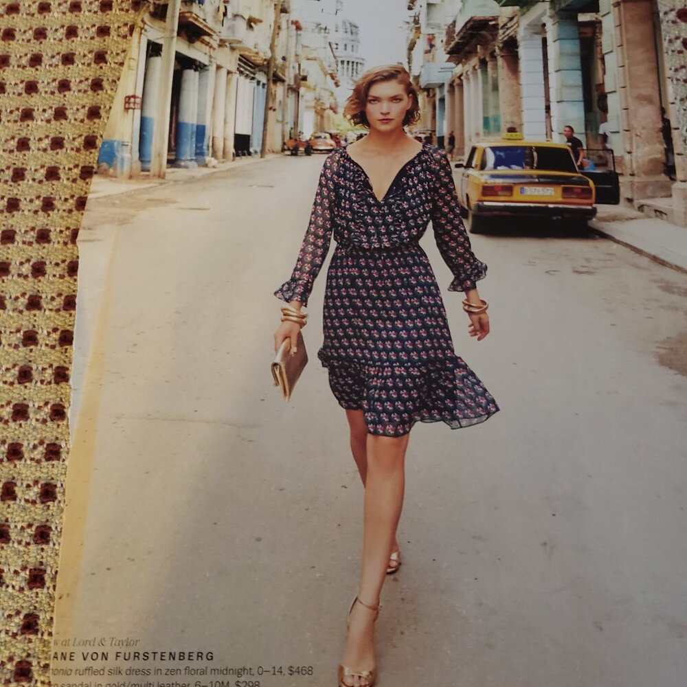 Diane Von Furstenberg dress size 14 worn once